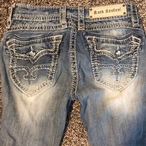 Rock Revival Light Wash Jeans